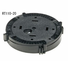 ティ カトウ リレベル RT110-20 外径110mm 高さ20～25mm 443-2800 66個 高さ調整型床下換気材 基礎関連 工事