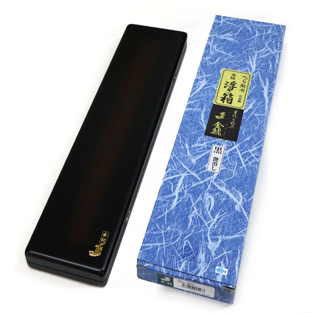 【へらぶな ヘラブナ ヘラ釣り へら用品 釣り 道具】金鯱　浮子箱　８列３２本用　黒塗り