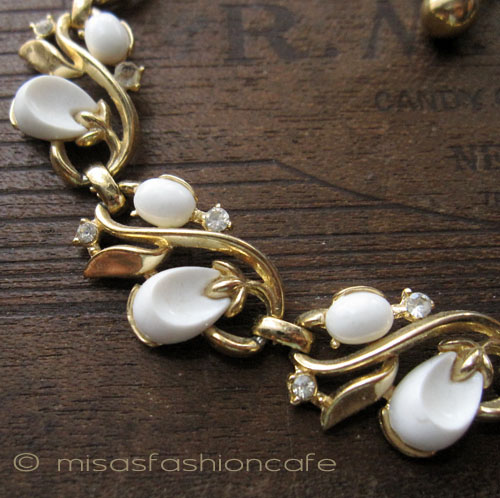 楽天市場】トリファリ ネックレス＆イヤリングセット Trifari 透かし金