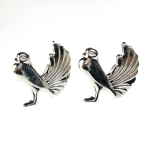 ヴィンテージブローチ　シルバージュエリー　Sterling　silver スターリングシルバー　銀製　Coro 鳩　はと　ブローチ２個セット　　鳥　Vintage・アンティーク・ヴィンテージジュエリー　レディース　メンズ　ユニセックス【海外直輸入USED品】｜ミサズ・ファッション・カフェ