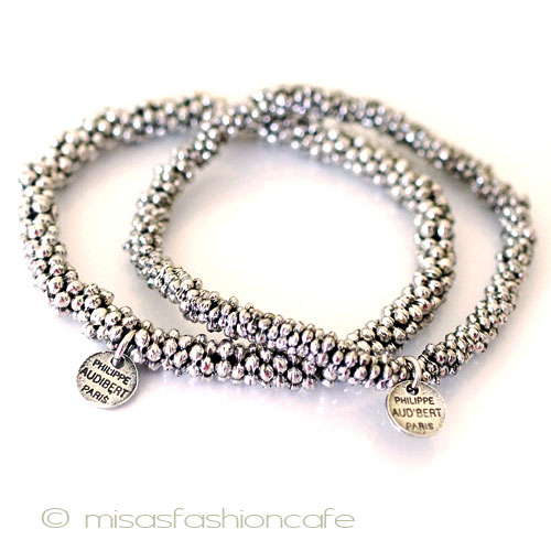 Mfcafe An Philippe Audibert Philip Audio Veil Bangle Bracelet Philippe Audibert Philip Audio Veil Bangle Bracelet Thick Thin 2 Set