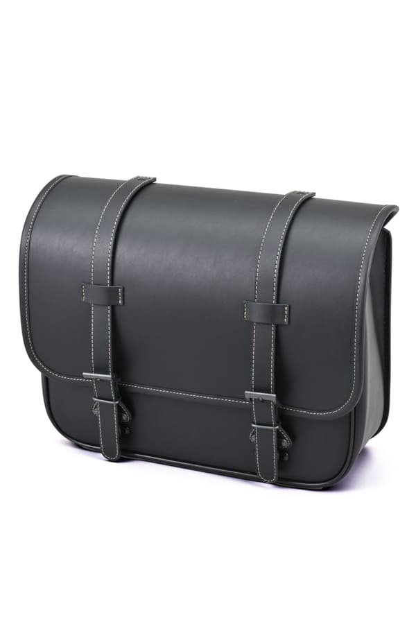 ★送料無料★ ヘンリービギンズ(Henly Begins) デイトナ バイク用 サイドバッグ 12L 瞬間装着 EXタッチ ワンタッチサドルバッグ DHS-61 プレーン/ブラック 49503