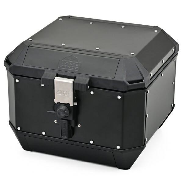 ★送料無料★GIVI(ジビ) バイク用 リアボックス モノキー 45L アルミ製 オプション付き(インナーマット/バックレスト) MTB45BーADV ブラック 60929/GIVI MTB45BD-ADV|MotoGoods Market