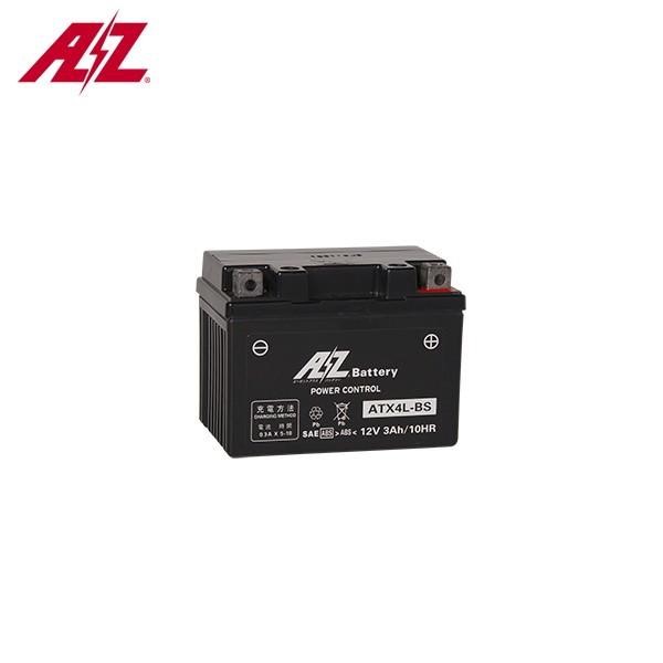 ★送料無料★ AZ 12Vバッテリー ATX4L-BS 液入り充電済み 4950545351470