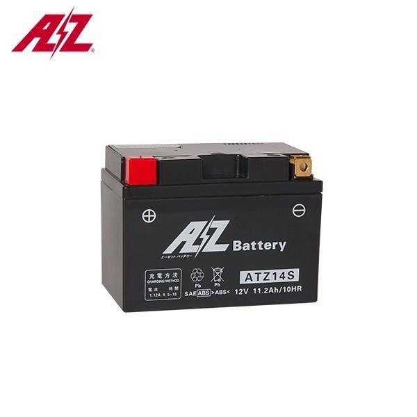 ★送料無料★AZ 12Vバッテリー ATZ14S 液入り充電済み 4950545350688|MotoGoods Market
