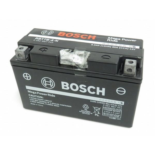 ★送料無料★ ボッシュ(BOSCH）RBT7B-4-N バイク用バッテリー メガパワーライド 液入り