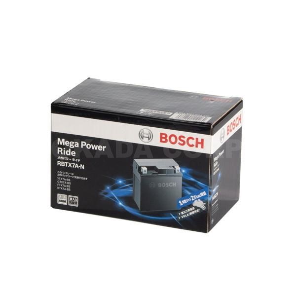 ★送料無料★ ボッシュ(BOSCH）RBTX7A-N バイク用バッテリー メガパワーライド 液入り