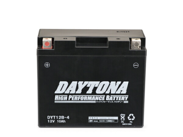 ★送料無料★ デイトナ(Daytona) 92886 ハイパフォーマンスバッテリー DYT12B-4