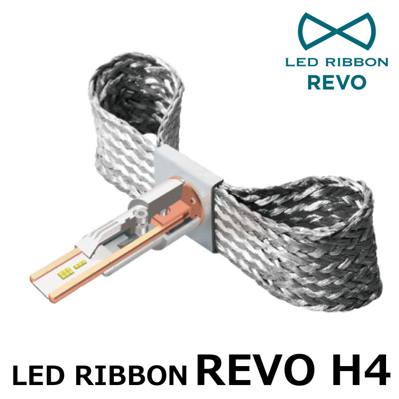 ★送料無料★SYGN HOUSE/サインハウスLED RIBBON REVO シリーズ【H4 LED ヘッドライトバルブキット POWER WHITE 6500K】独自の放熱構造をさらに進化させたデュアルヒートパイプ冷却システムを採用。H.I.D よりも省電力で最大3000lm の明るさ|MotoGoods Market