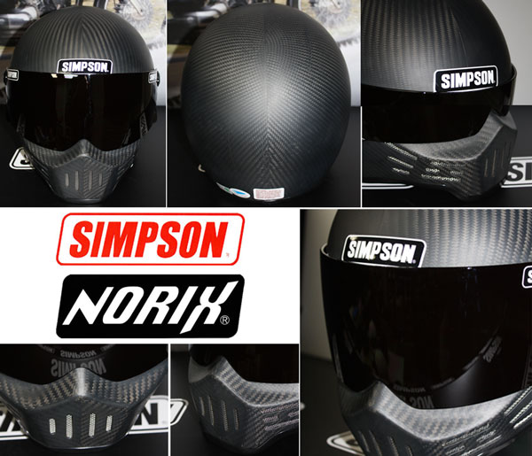 SIMPSON M30 MATT BLACk シンプソン-