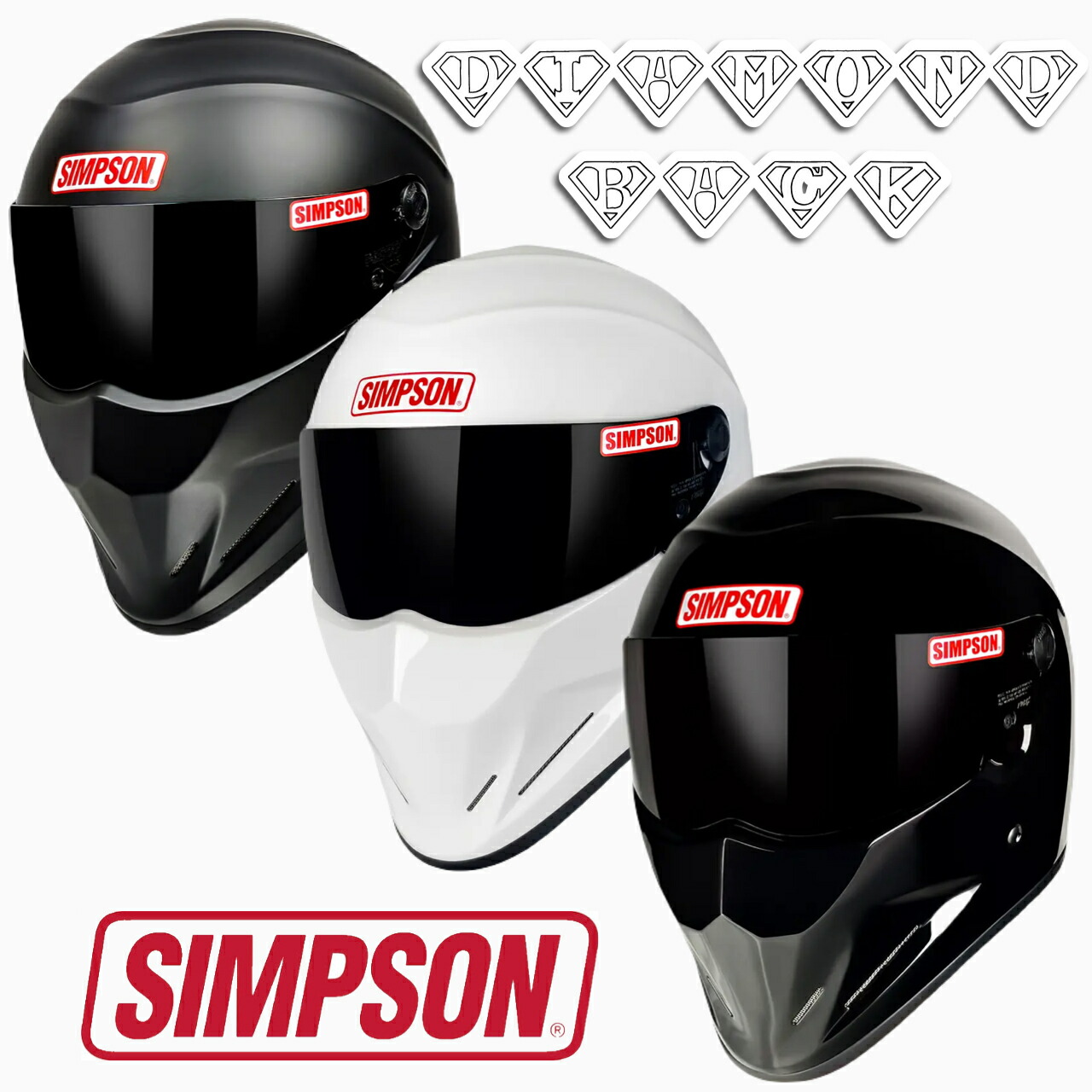 SIMSON シンプソン　OUTLOW　フルフェイスヘルメット&グローブセット 楽天市場】アウトレット特価で送料無料！ SIMPSON OUTLAW