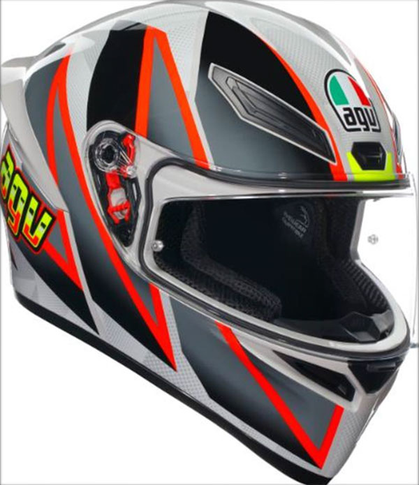 AGV K6 RUSH BLACK/RED（ラッシュ ブラック/レッド） フル