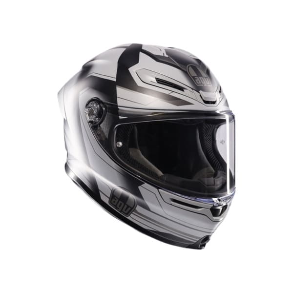 ★送料無料★ AGV K6 S JIST Asian Fit - ULTRASONIC MATT BLACK/GREY【アジアンフィット】日本人の頭の形にあわせたデザイン！ バイク/オートバイ用フルフェイスヘルメット