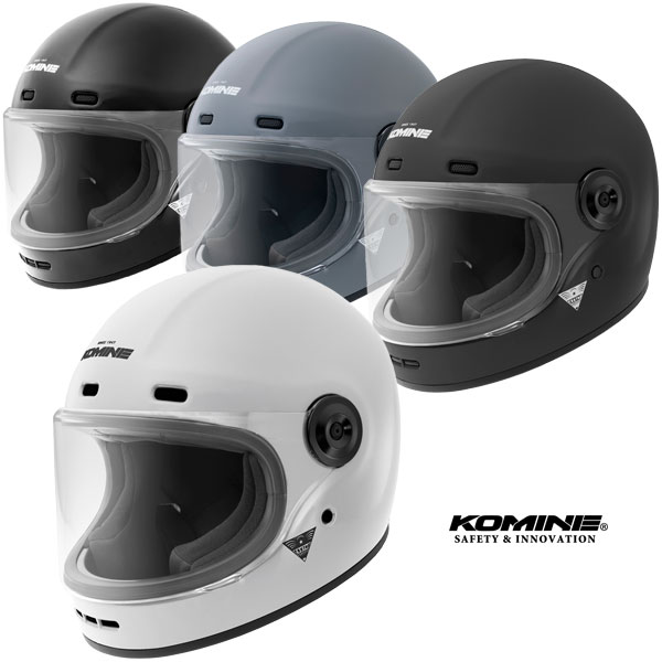 ★送料無料★ KOMINE 01-190/HK-190 ネオレトロフルフェイスヘルメット /コミネ 14,130円