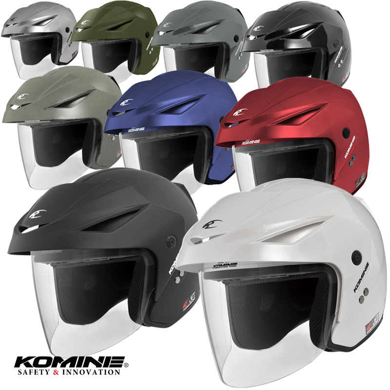 ★送料無料★ KOMINE 01-1651/HK-1651 エーラ-2 ジェットヘルメット /コミネ