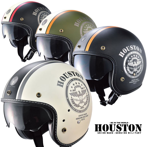 ★送料無料★ HOUSTON HTVH-2021 INNER VISOR JET HELMET【SG規格適合品】インナーバイザーを装備したジェットヘルメット /ヒューストン／ビクトリーキス