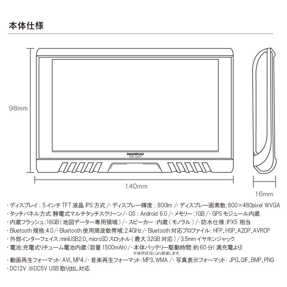 貨物輸送無料 Nankai Nnv 002a ナンカイナビゲーションシステム 自動自転車専用予定ナビゲーション ゼンリンマップ るるぶdata積むで権押上げる ナンカイ 南太平洋要素 Vned Org