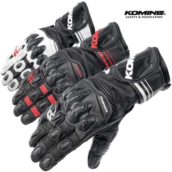 ★送料無料★ KOMINE 06-265/GK-265 R-SPEC レーシンググローブ 保護性能と操作性に優れたレーシンググローブ /コミネ