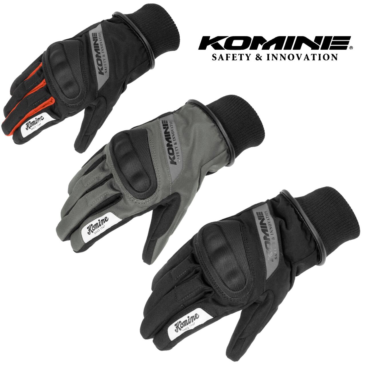 ★送料無料★ KOMINE 06-860/GK-860 プロテクトウインターグローブ-センチネル /コミネ