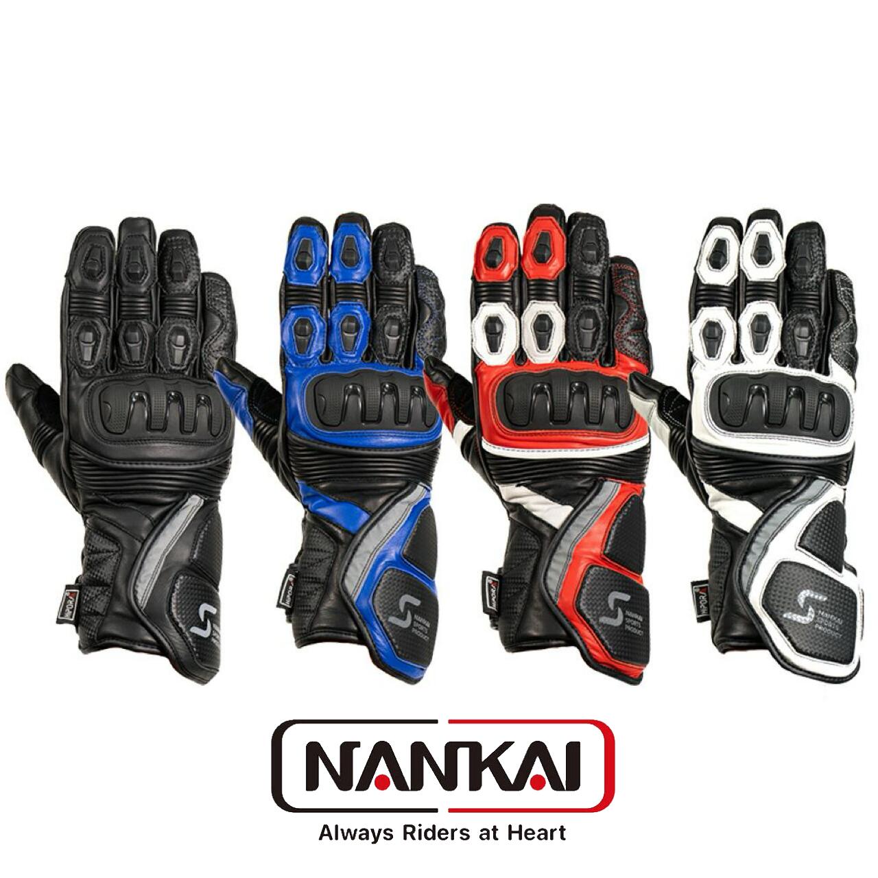 ★送料無料★NANKAI SDG-3361 スポーツレザーグローブ TPUナックルプロテクターを装備《秋・冬・春・全天候対応・防風・防水・防寒》/ナンカイ｜MotoGoods Market