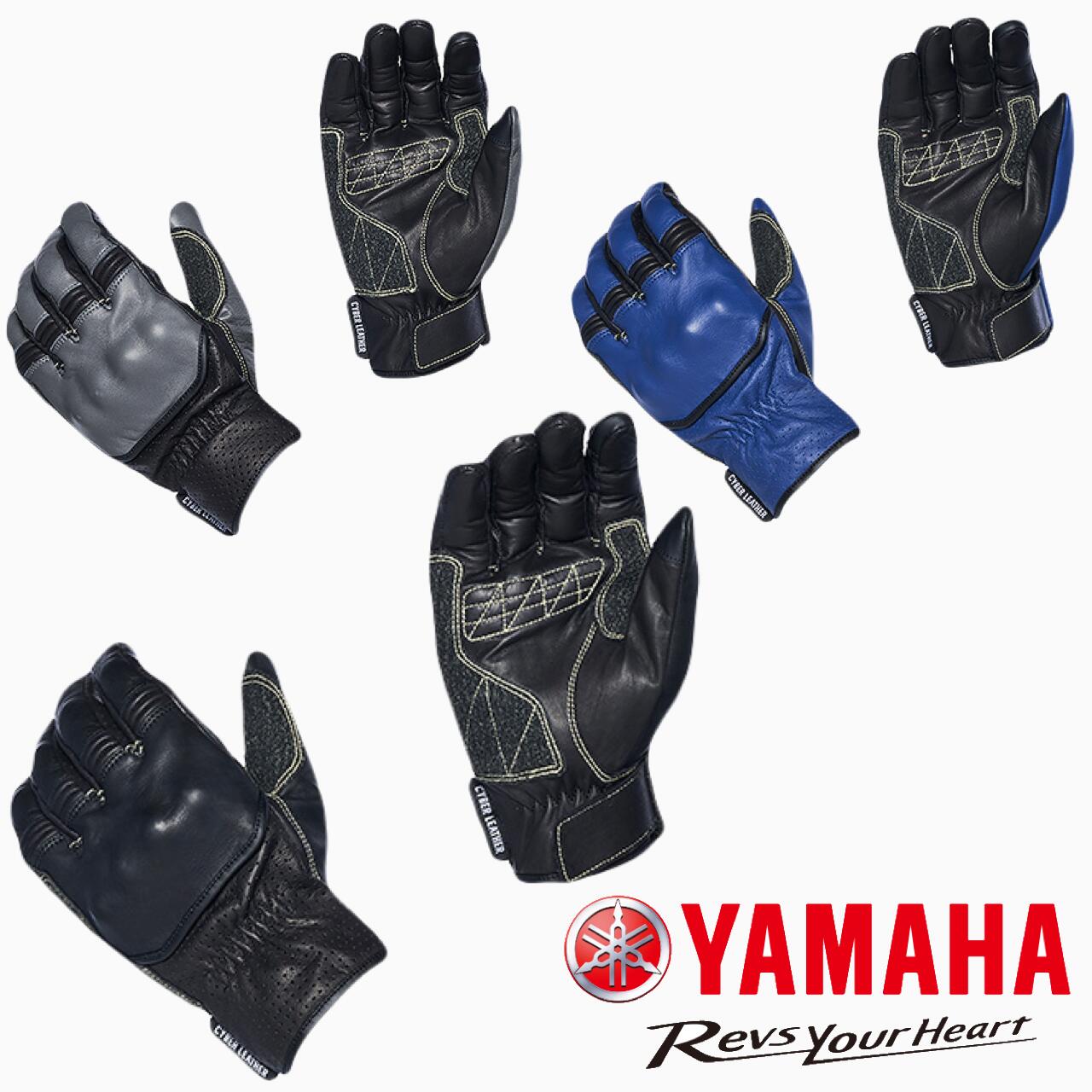 ★送料無料★YAMAHA YL4007 CYBERLEATHER プロテクト グローブ ヤマハ/Y's GEAR|MotoGoods Market
