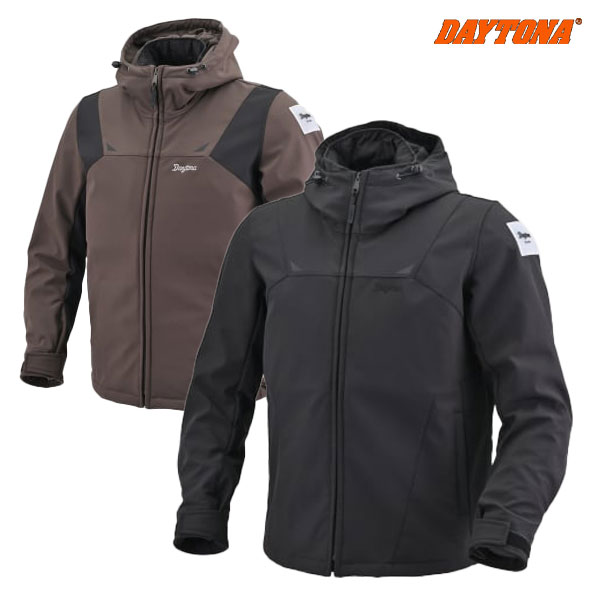 ★送料無料★ デイトナ(Daytona) バイク用 ジャケット 春秋冬 CE規格 ソフトプロテクター付属 防風 オールシーズン ソフトパーカー DJ-015