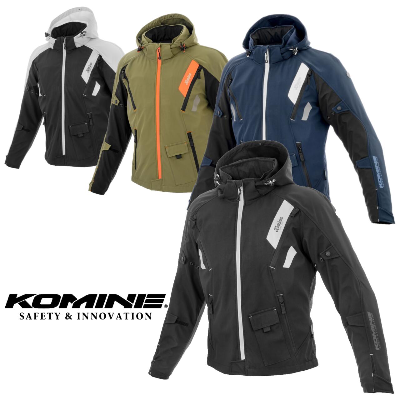 ★送料無料★ KOMINE 07-637/JK-637 エニグマG2ソフトシェルジャケットソリアーノII /コミネ