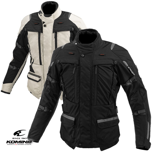 KOMINE ライダースジャケットフード付 楽天市場】【公式】コミネ KOMINE JK-5744 フルイヤーツーリング
