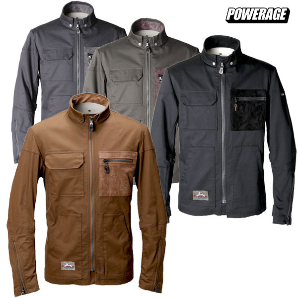 ★送料無料★ POWERAGE PJ-25102 スムースライダース【オールシーズン対応】バイク/オートバイ/ジャケット /パワーエイジ