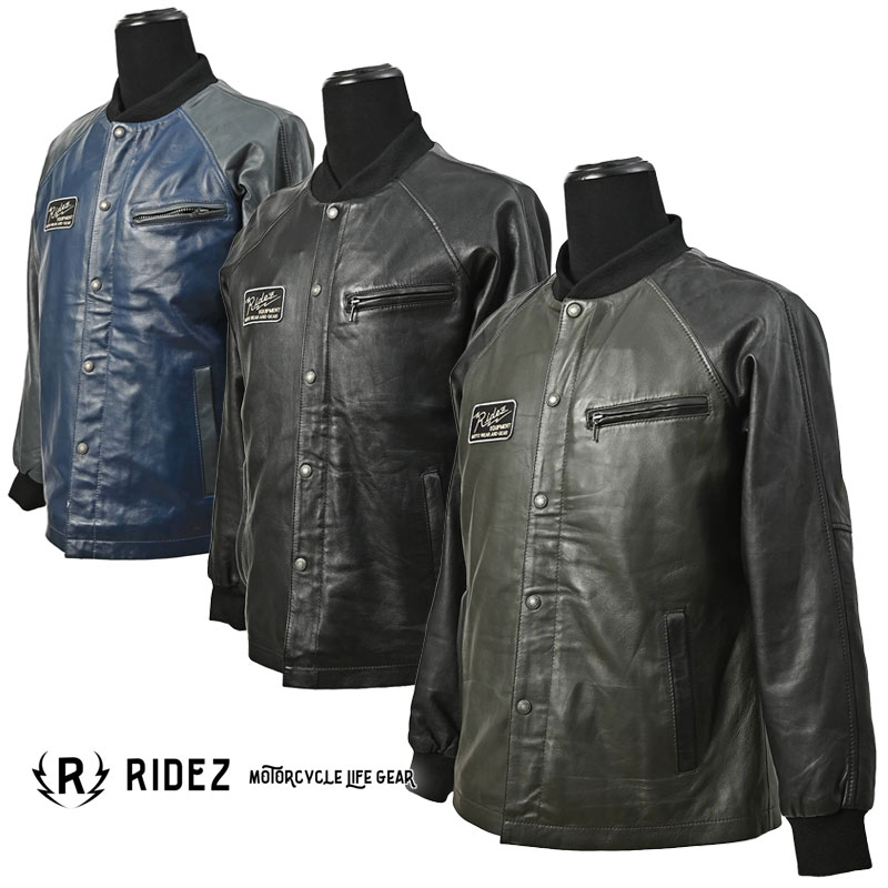 ★送料無料★ RIDEZ CARCLUB JACKET バイク用 カークラブコート レザージャケット RLJ223 /ライズ 23,096円