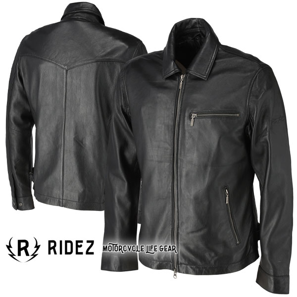 RIDEZ RR VALIANT JACKET OLIVE RR02 ライダースジャケット