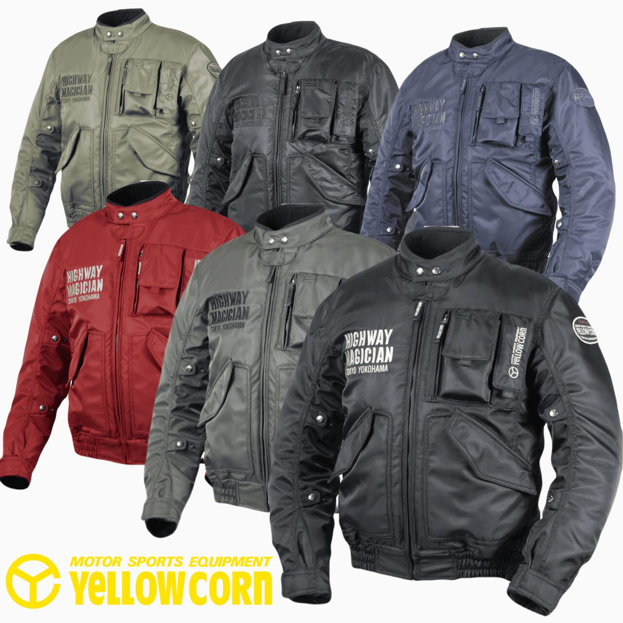 ★送料無料★ YeLLOW CORN YB-5300 WINTER JACKET【秋・冬・３シーズン】バイク/オートバイ用ライディングウィンタージャケット /イエローコーン