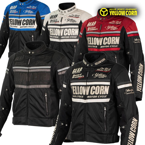 ★送料無料★ YeLLOW CORN BB-5104 MESH JACKET【春・夏・３シーズン】バイク/オートバイ用ライディングメッシュジャケット /イエローコーン