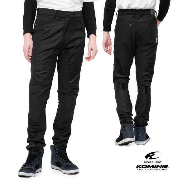 ★送料無料★ KOMINE 07-7103/PK-7103 ストレッチャブルテキスタイルメッシュジーンズ /コミネ