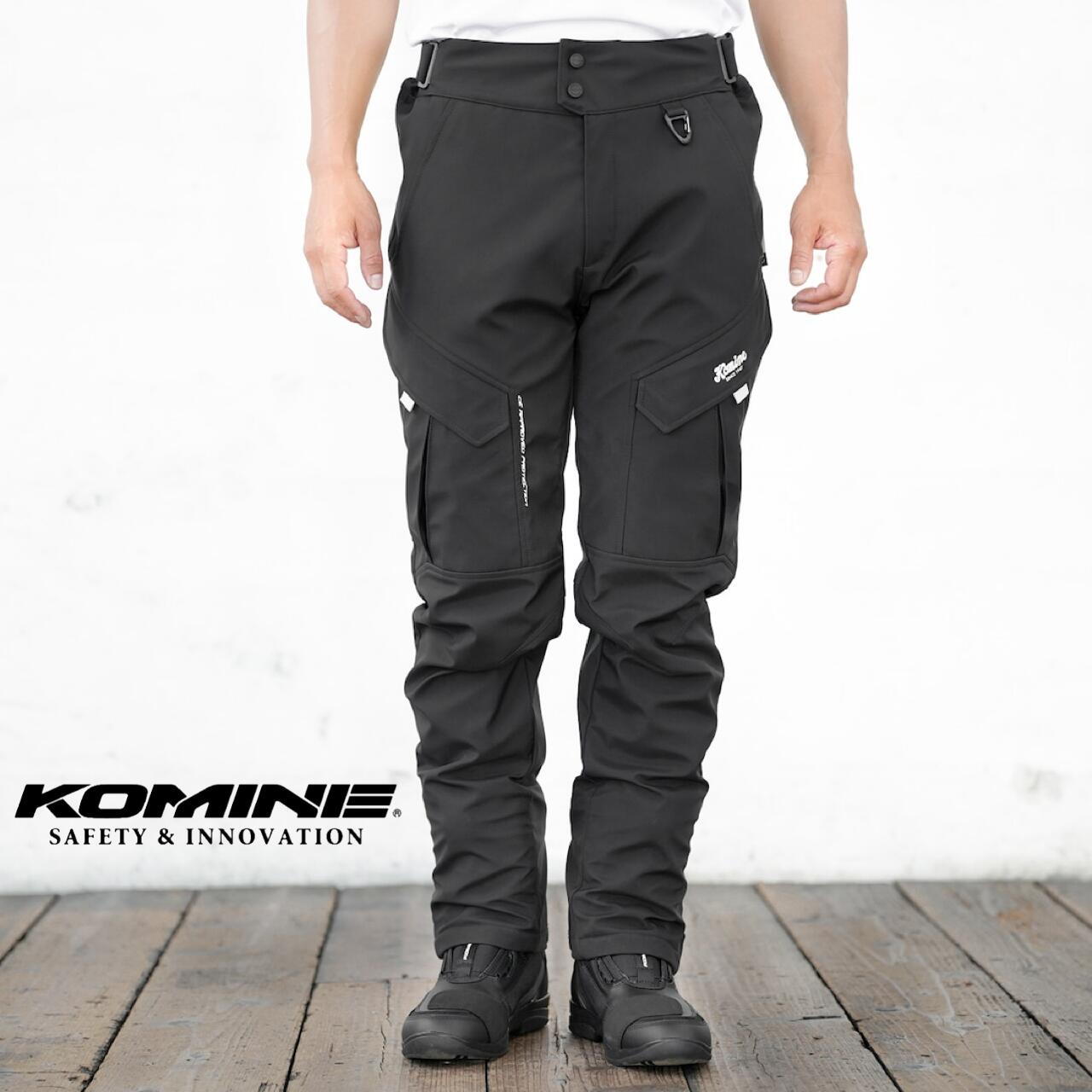 ★送料無料★ KOMINE 07-939/PK-939 エニグマG2ゲルクッションオーバーパンツ【ブラック】/コミネ