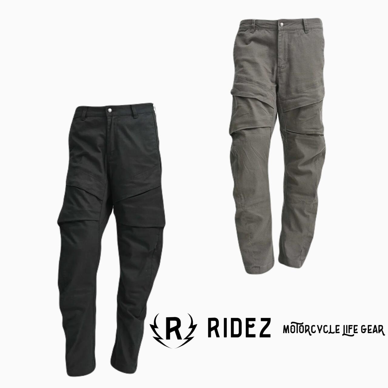 【最新モデル入荷中！】★送料無料★ RIDEZ STRETCH CARGO PANTS バイク ストレッチ カーゴパンツ RDB2085/ライズ