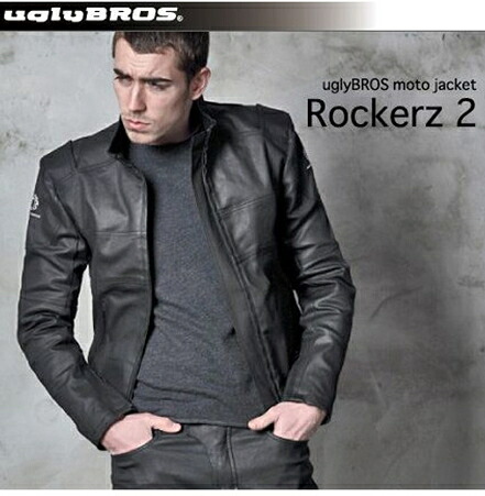 ★送料無料★ uglyBROS UB2001 MOTOJACKET ROCKERZ Ver.2 アグリーブロス モトジャケット メンズ ライディングジャケット|MotoGoods Market