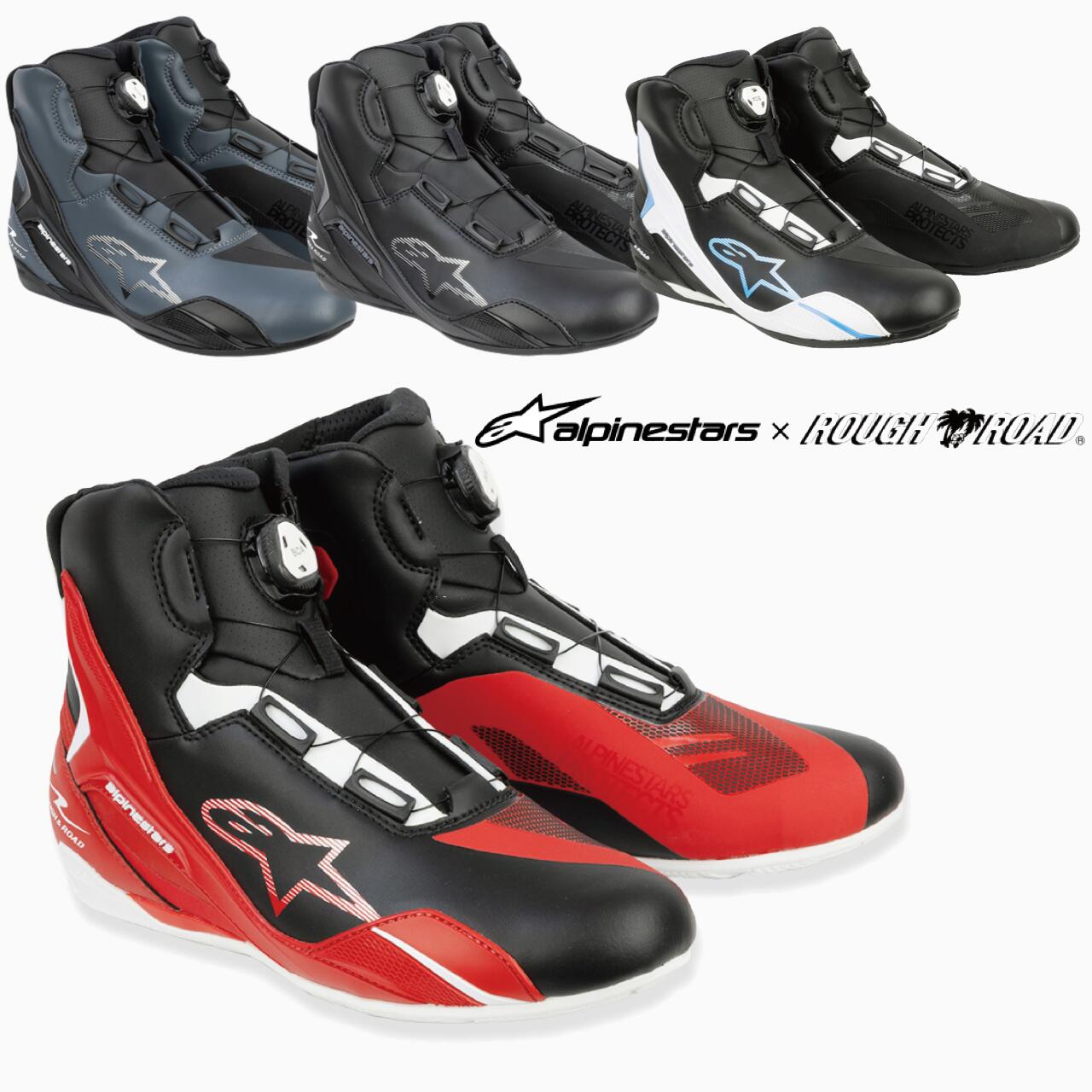 ★送料無料★ Alpinestars × ROUGH&ROAD FASTER-4 BOAシューズ Asia/Alpinestars × ROUGH&ROAD R2510426