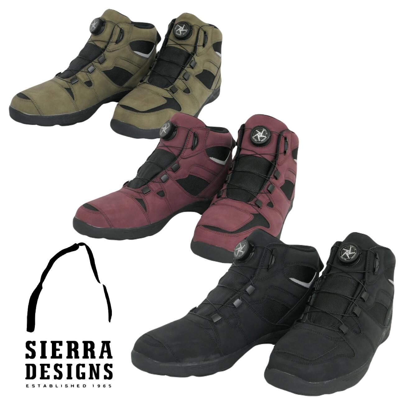 ★送料無料★SIERRA DESINGS SD5020W ダイヤル式ミッドカットスポーツ シューズ/シエラデザインズ｜MotoGoods Market