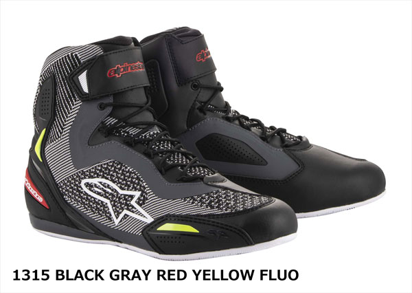 Alpinestars/アルパインスターズ【FASTER-3RIDEKNITSHOE/2510319】最新技術を投入したモデル!圧倒的な軽量性と通気性を合わせ持つスポーツ&タウンユースモデル(ファスター3ライドニットシューズ)バイク/オートバイ用ライディングシューズ