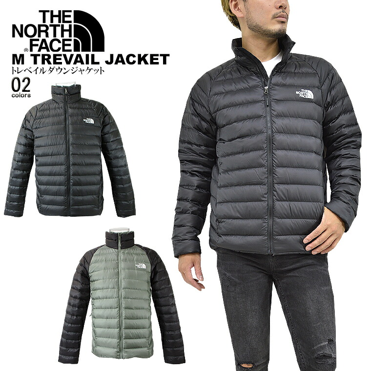 THE NORTH FACE ノースフェイス トレベイルダウンジャケット EUモデル アメカジ M TREVAIL JACKET パッカブル 800フィル グースダウン 防寒 軽量 【CLEARANCE SALE限定】【closeout sale限定】【即納】