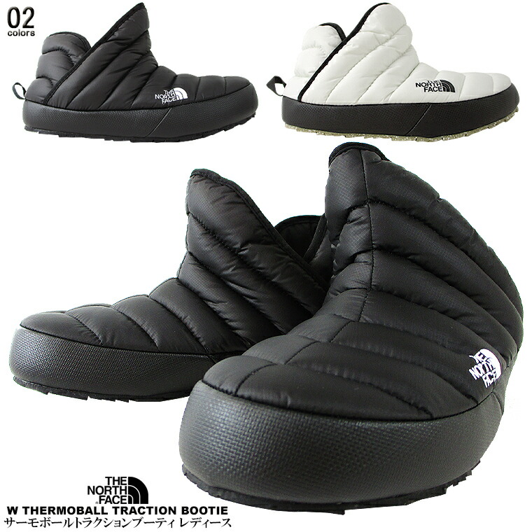 ほぼ新品【ザノースフェイス】サーモボール トラクション ブーティ 25 黒 防寒 ザ・ノース・フェイス サーモボールトラクションブーティ