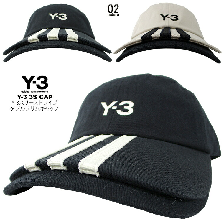 (期間限定販売) Y3 adidas コーデュラナイロン サイドロゴ キャップ Y-3 ワイスリー adidas アディダス YOHJI YAMAMOTO H54044
