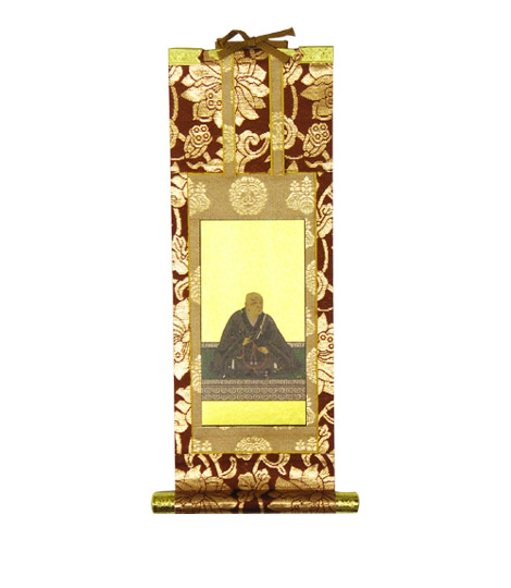 楽天市場】【掛軸】【浄土真宗本願寺派(西)】親鸞上人絵像 (脇掛右) 30