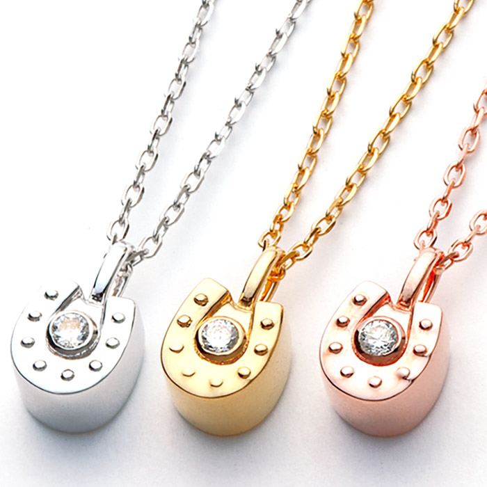 遺骨ペンダント Soul Jewelry　ホースシュー　K10　イエローゴールド・ホワイトゴールド・ローズゴールドから選べます｜遺骨ペンダント ミニ骨壷の大野屋