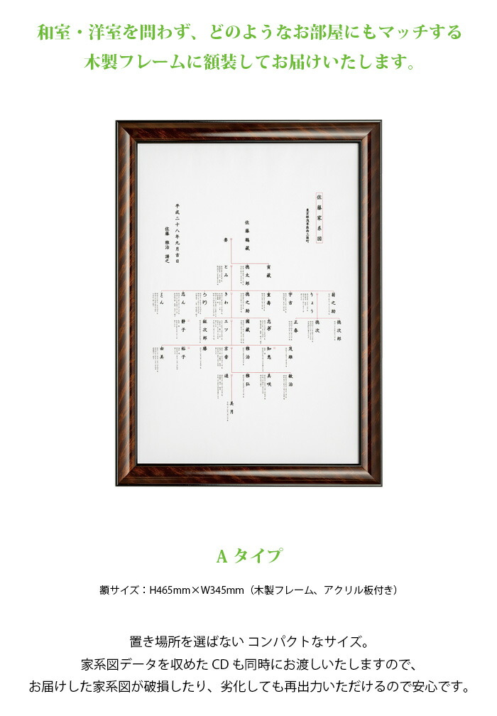 家系図作成サービス Aタイプ Mergertraininginstitute Com