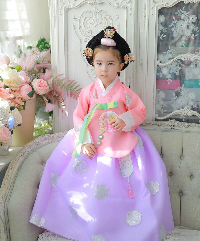 チマチョゴリ 1号 10ヶ月〜2歳用 韓国伝統服 ハンボク - ベビードレス