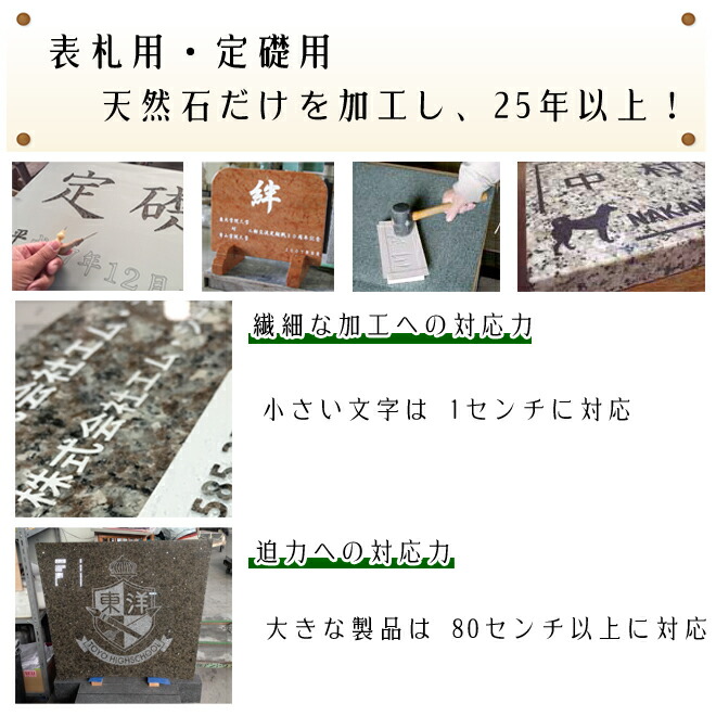 オーダーカット 名盤 定礎 サイン対応可 表札 大理石表札 御影石表札 無料で選べる１６石種 石屋の作る石表札 石の事なら石屋にお任せ 風水 天然石彫刻表札イラスト再現表札 石専門店 Com エクステリア ガーデンファニチャー プロが作る天然石表札です 石材