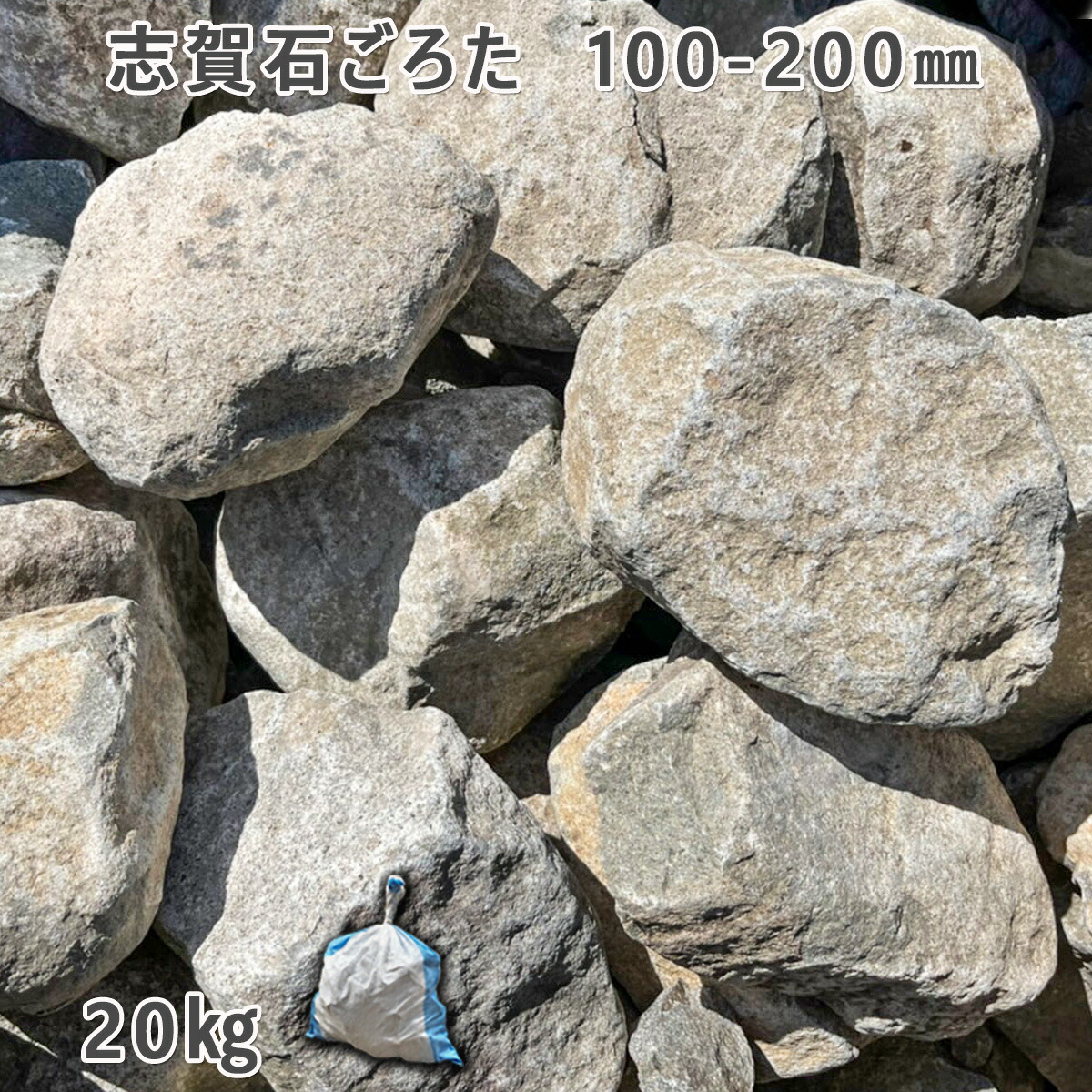 稲田石 10石セット 庭石 石 鑑賞石 庭 坪庭 ガーデニング Amazon.co.jp: