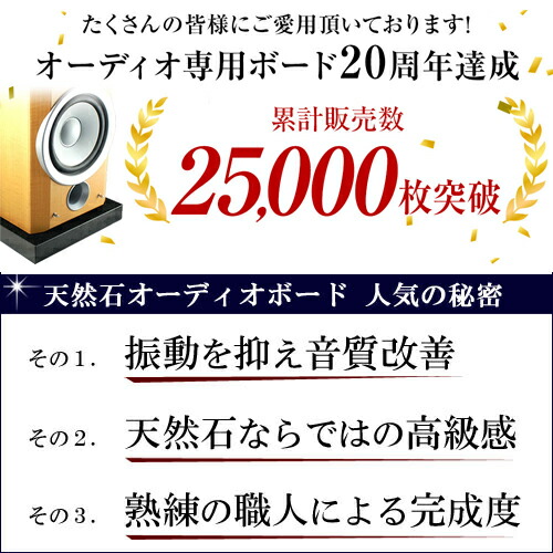 大理石御影石オーディオボードSSサイズ599平方センチ以下厚さ25〜30ミリベース実用重視の新品アウトレット特価1枚スピーカー、アンプの振動を抑え高音低音の改善、音質向上効果を発揮大理石オーダーメイド石専門店.com【RCP】